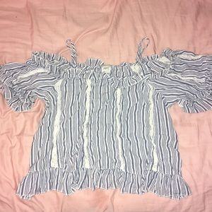 Half off the shoulder tank top!